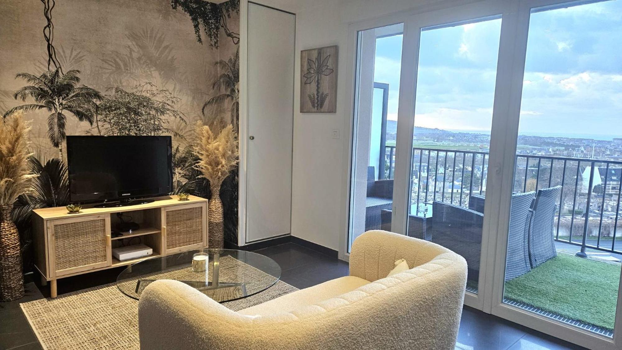 Superbe Appartement T2 Vue Mer Трувіль-сюр-Мер Екстер'єр фото